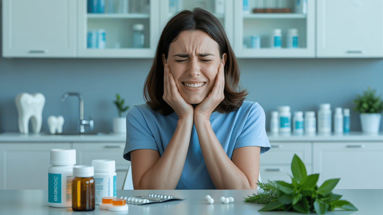 Anti-douleur dentaire puissant - Patient soulagé