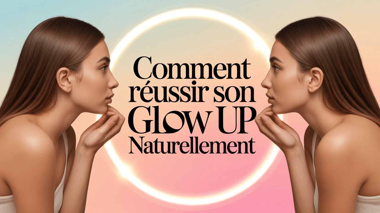 Femme de dos, miroir, glow up, transformation personnelle