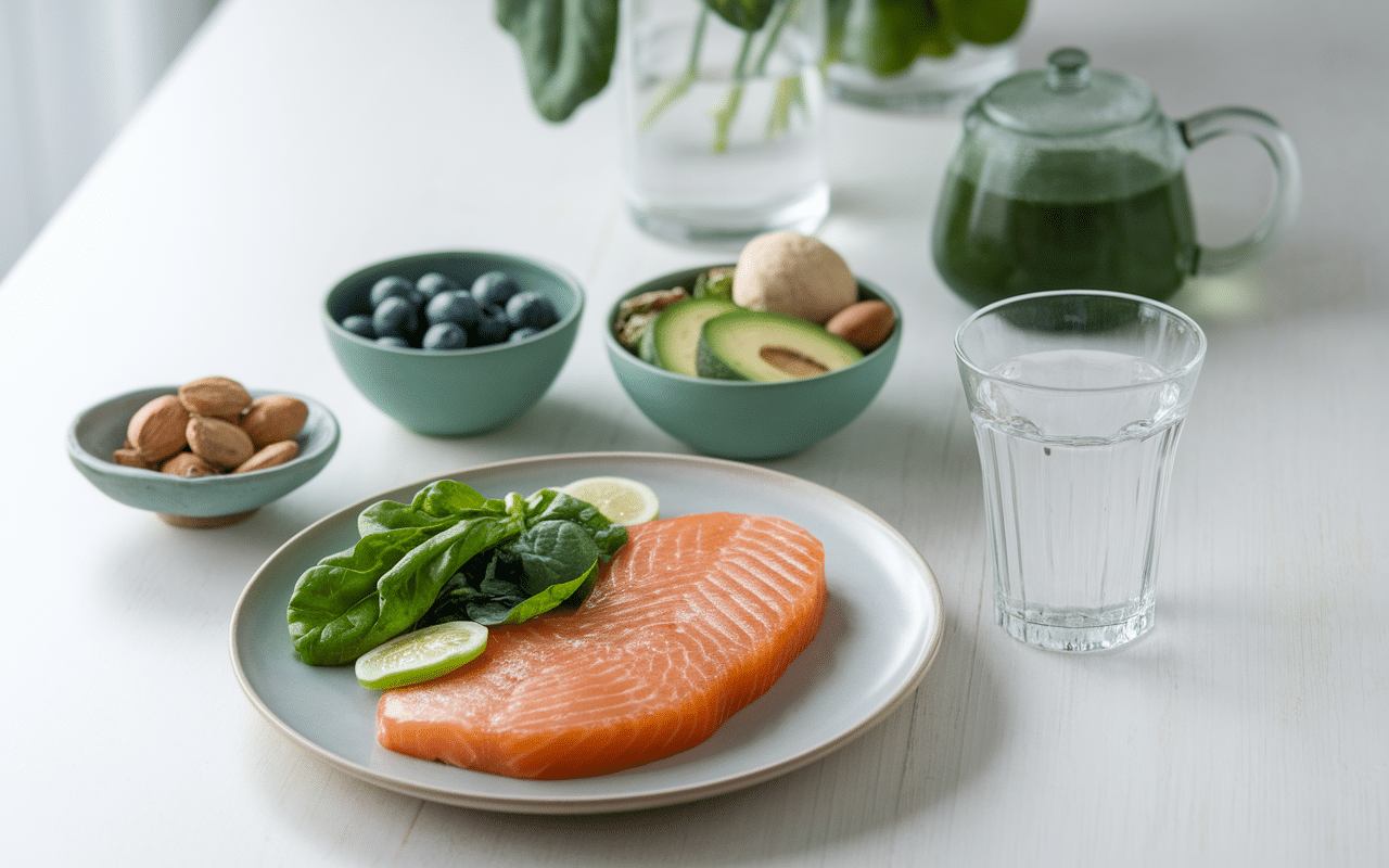 Aliments anti-cellulite sains et nutritifs