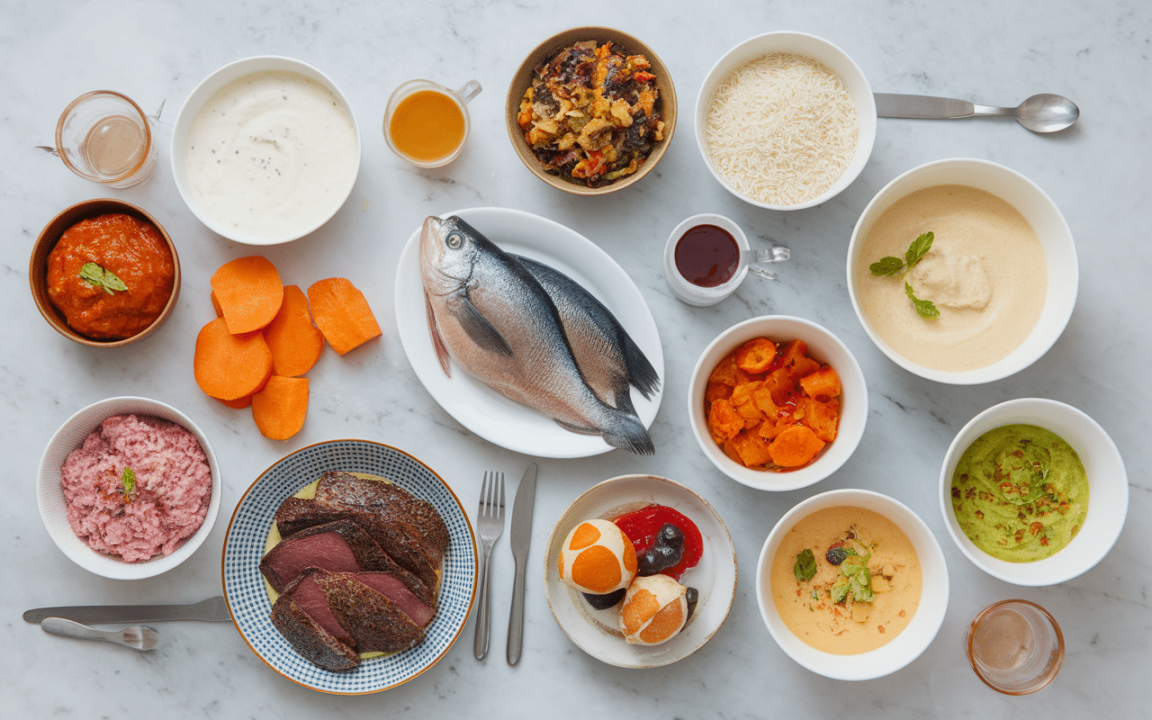 Plateau-repas régime sans résidu : aliments recommandés