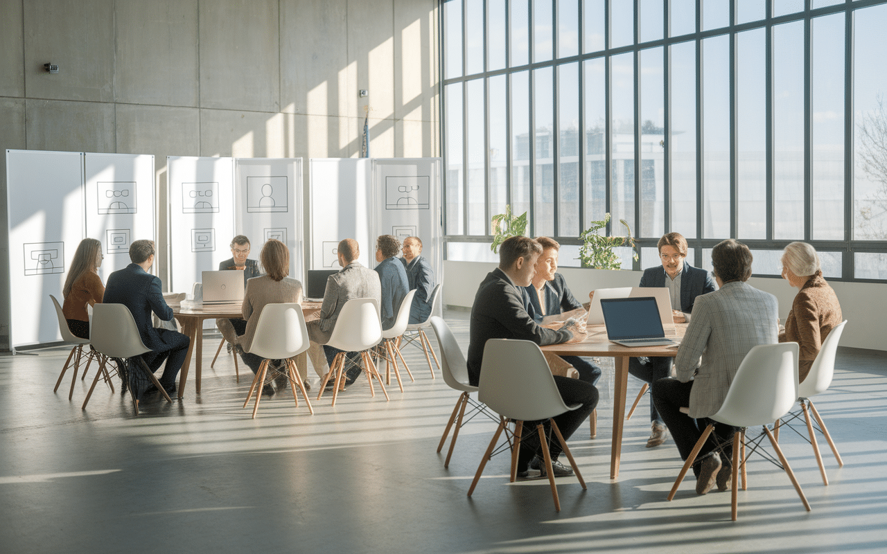 Espace de travail collaboratif RespirH@cktion avec équipes médicales