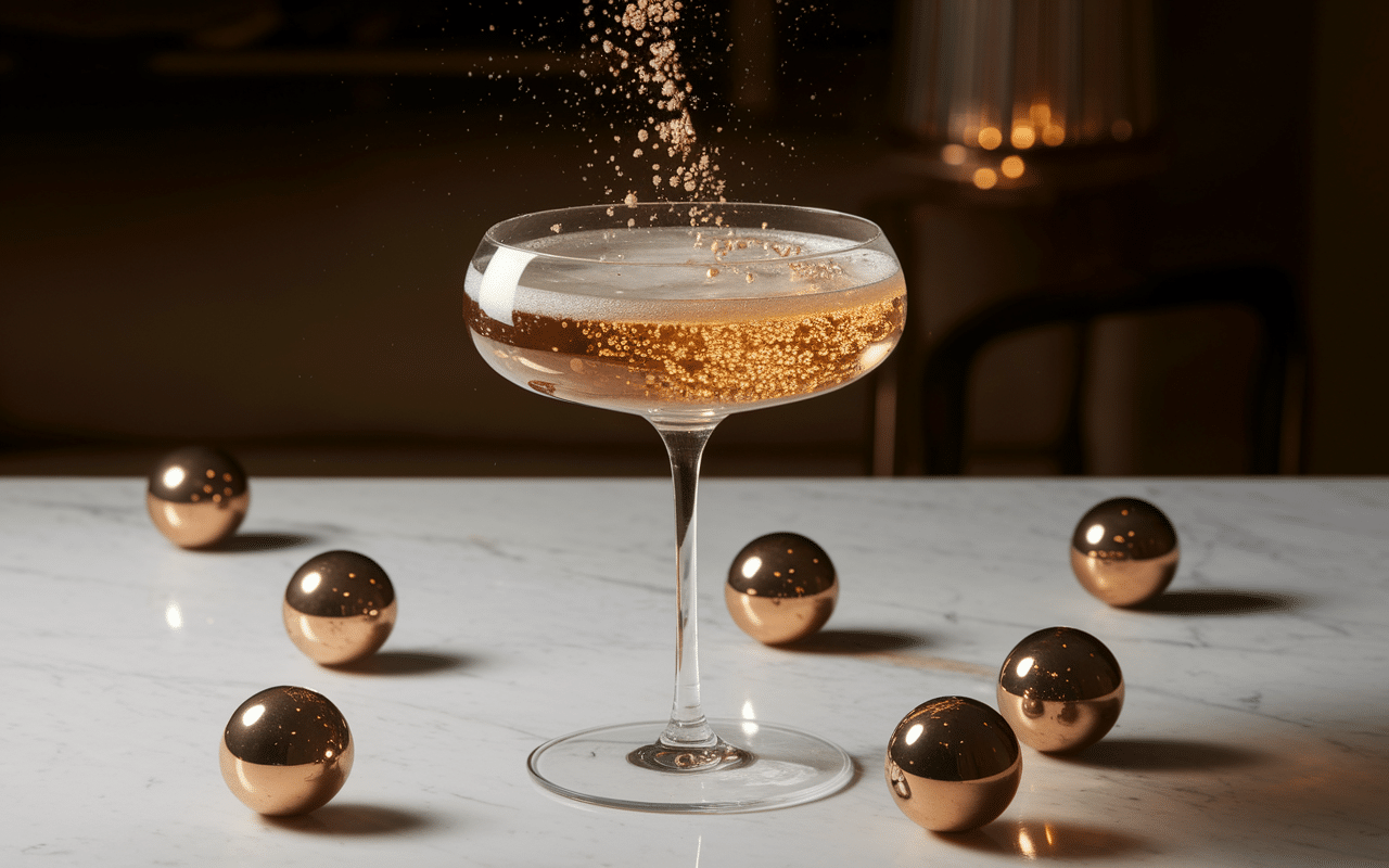 flute de champagne alcool le moins calorique avec bulles