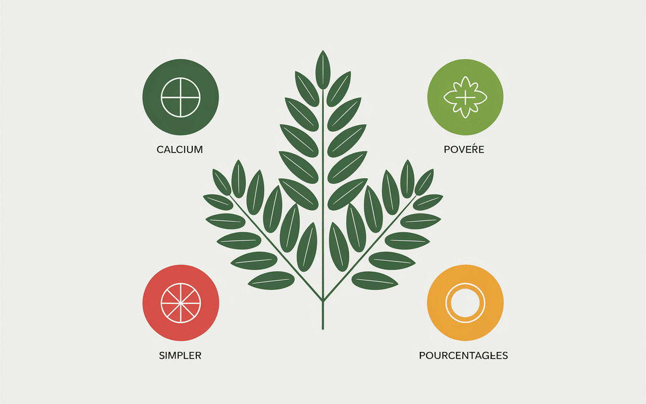 infographie vitamines minerals moringa bienfaits the ou tisane