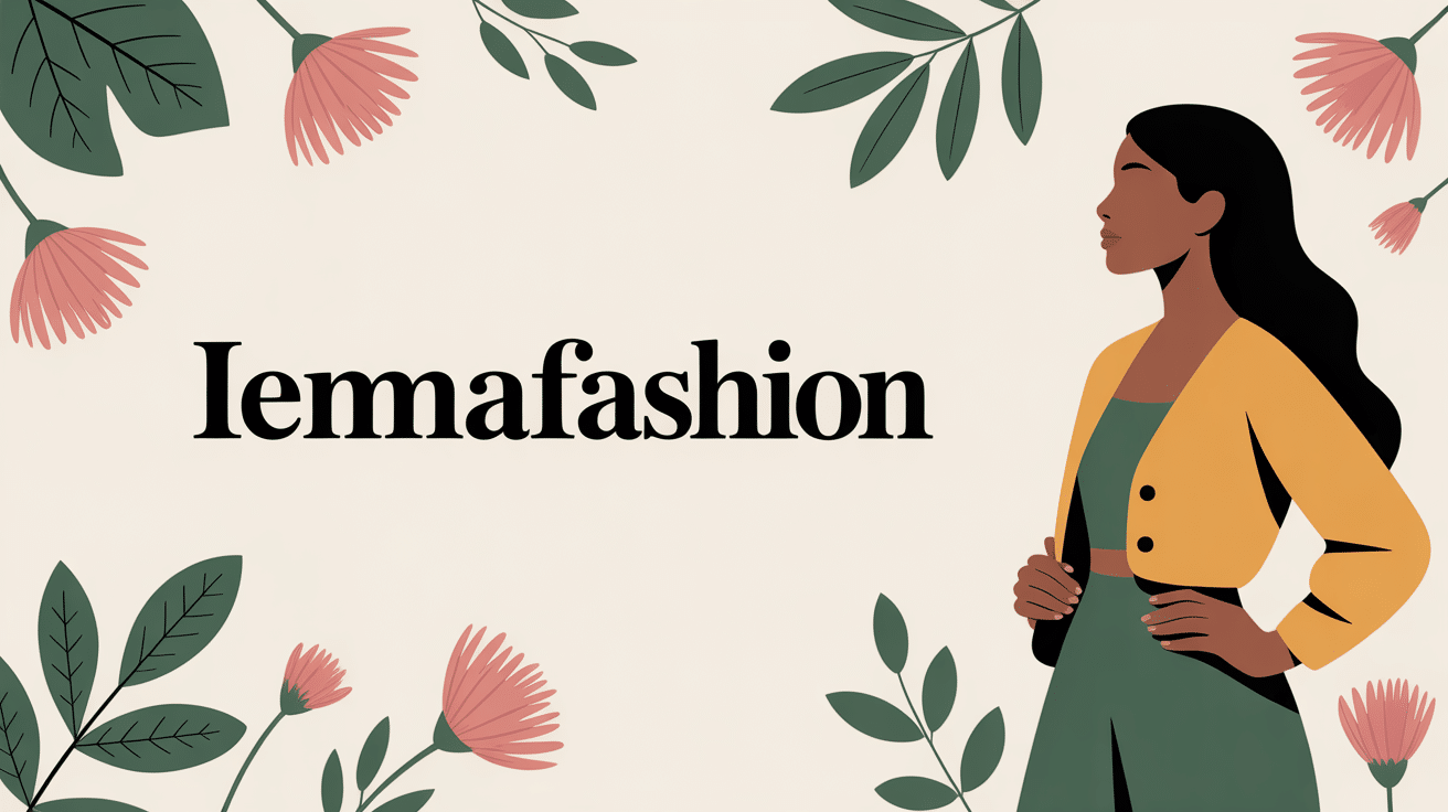 Illustration silhouette femme elegance iemmafashion style ethique