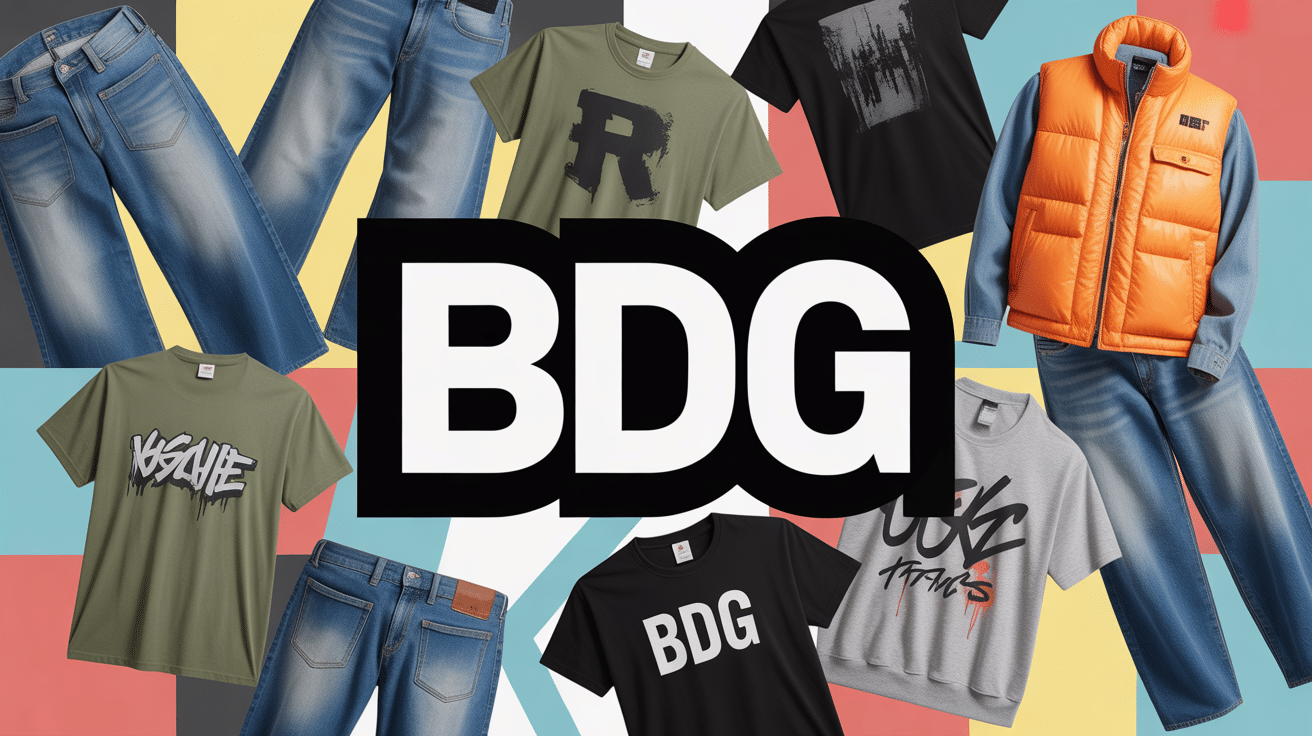 Tenues streetwear BDG avec graffitis