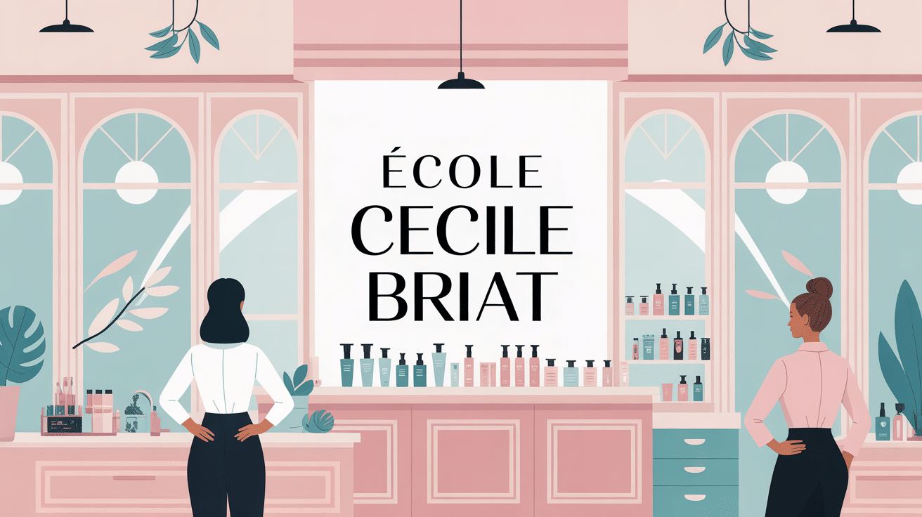 Illustration institut beauté Cécile Briat
