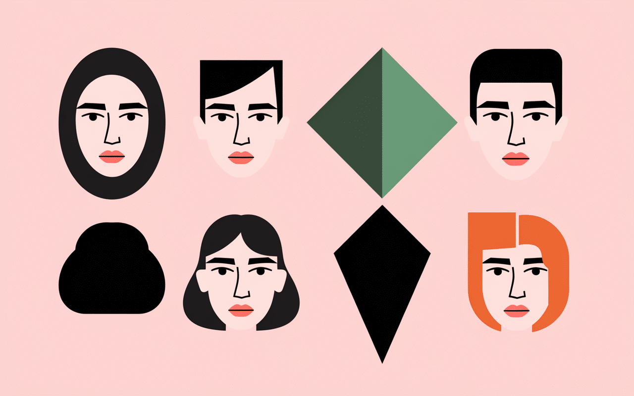 Formes de visage et coupes mi-longues adaptées