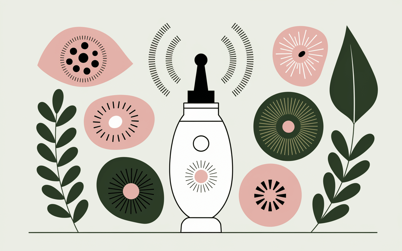 Illustration épurateur peau bénéfices