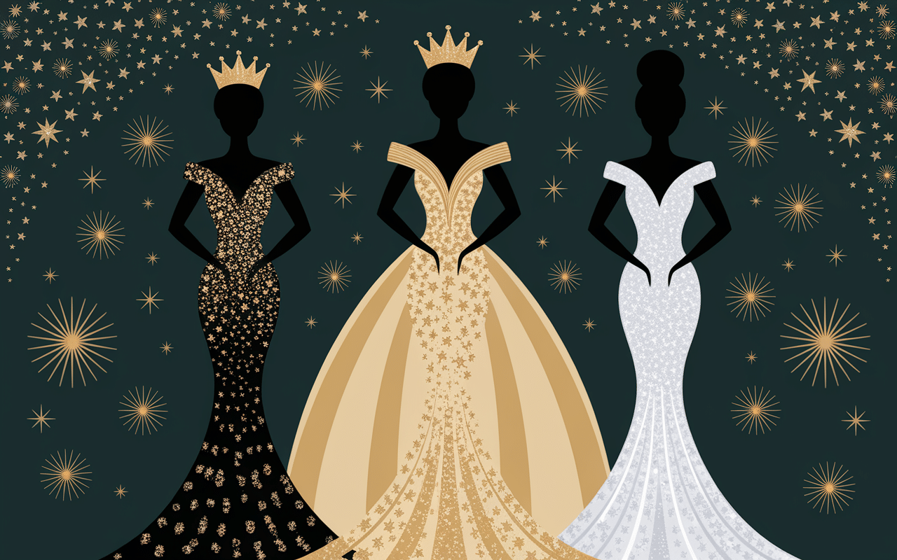 Assia Roosz-Tomenti et dauphines Miss Lorraine