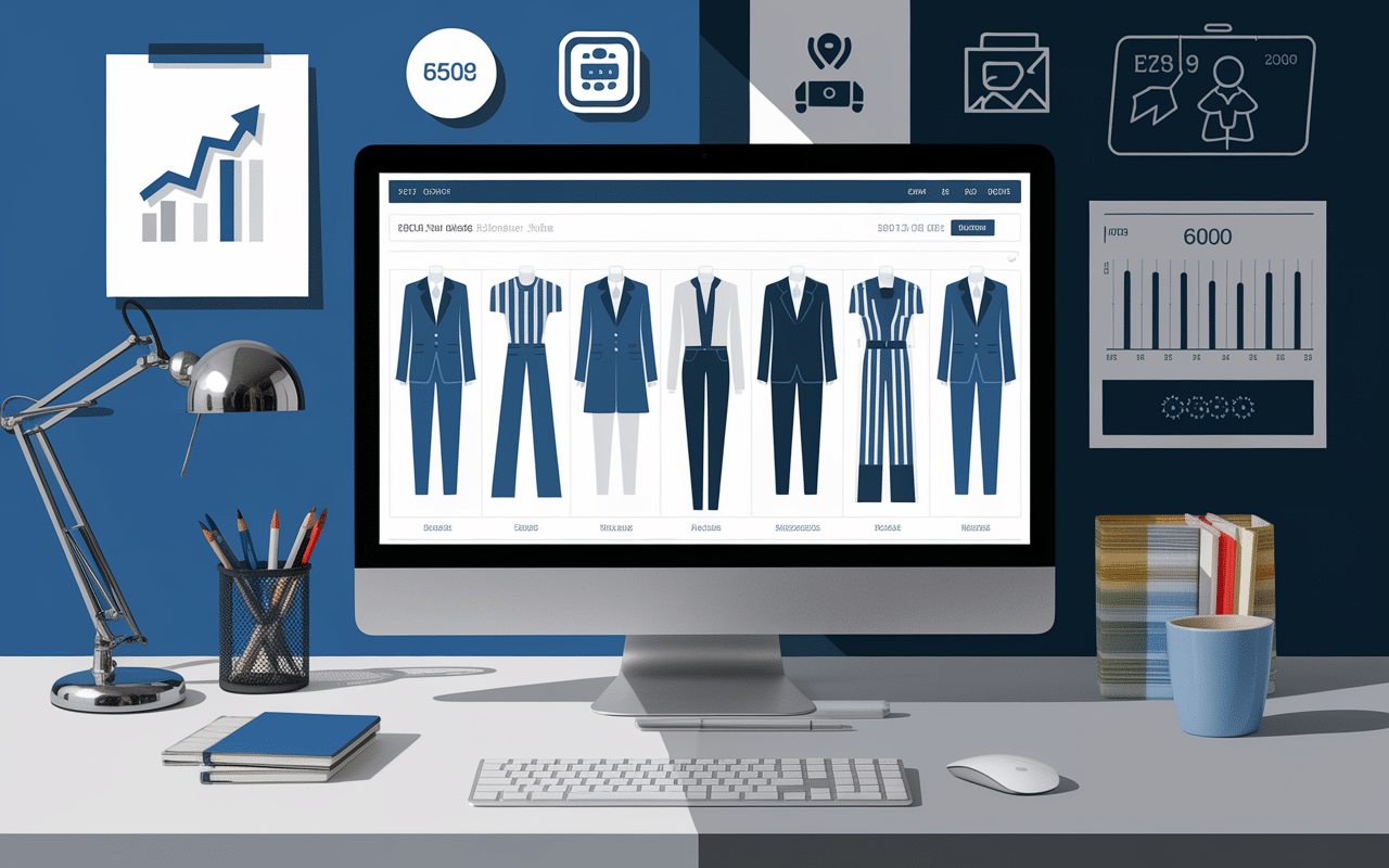 Interface B2B mode efashion