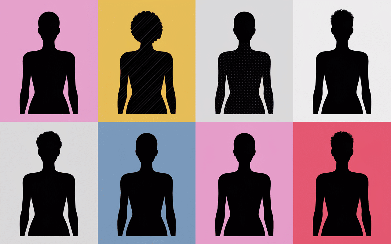 Variantes de coupe boule femme stylisées