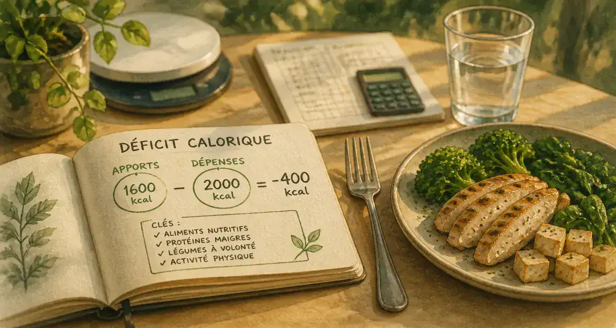 Maigrir vite et bien : déficit calorique, légumes et protéines maigres