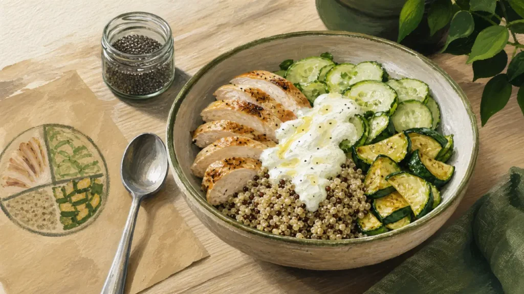 Perdre du ventre : 4 assiettes stratégiques et les piliers nutritionnels pour réussir