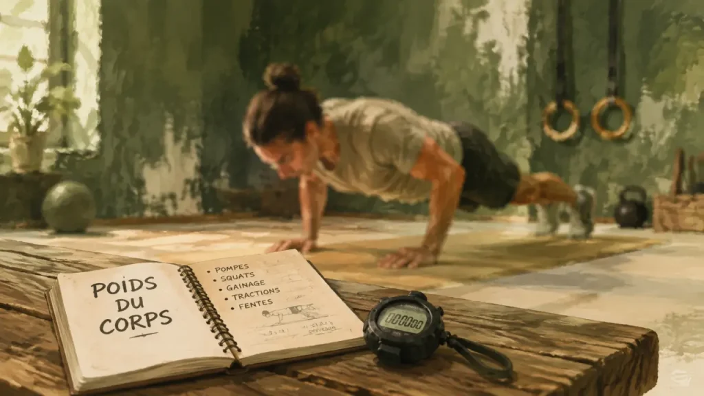 Musculation au poids du corps : 3 niveaux pour progresser sans charges
