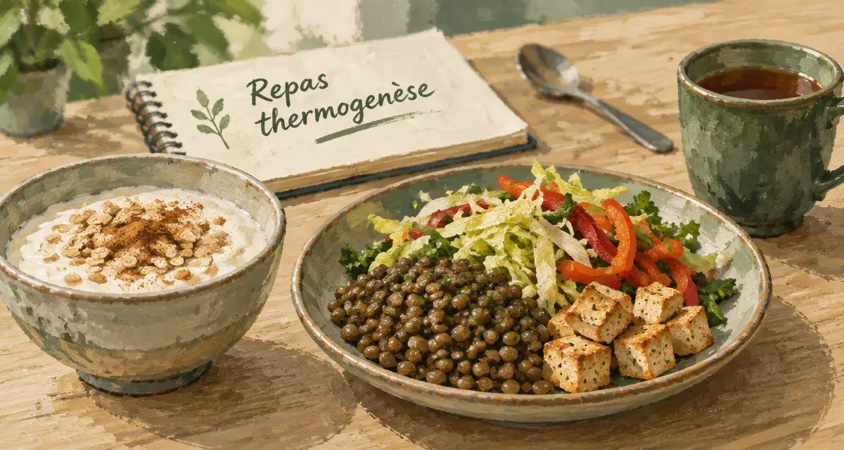Aliments qui boostent le métabolisme : yaourt, avoine et lentilles pour la thermogenèse